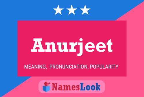 Anurjeet Namensposter