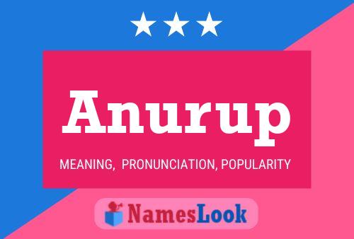 Anurup Namensposter