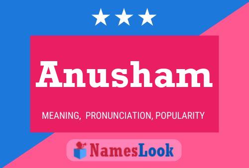 Anusham Namensposter