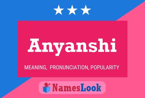 Anyanshi Namensposter