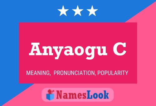 Anyaogu C Namensposter