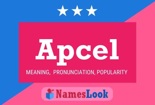 Apcel Namensposter