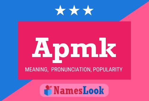 Apmk Namensposter