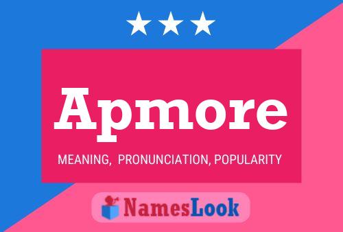 Apmore Namensposter