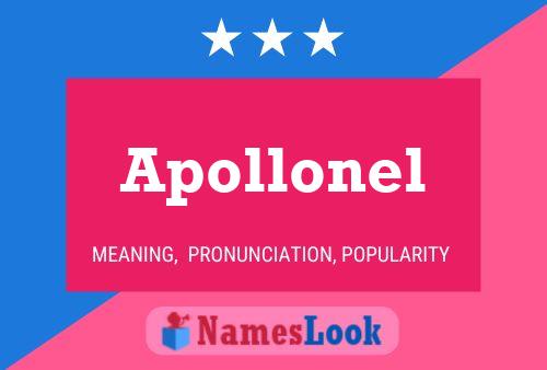 Apollonel Namensposter