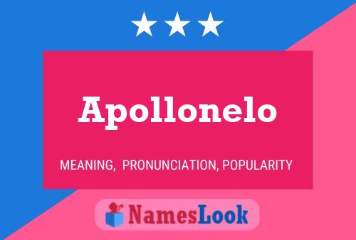 Apollonelo Namensposter