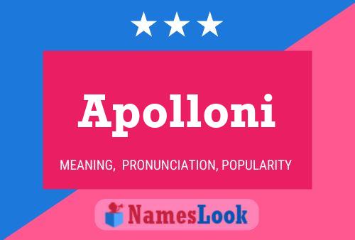 Apolloni Namensposter