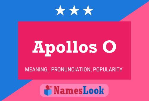 Apollos O Namensposter