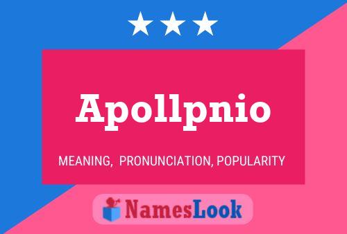 Apollpnio Namensposter