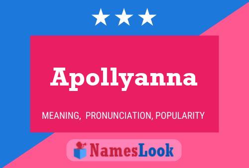 Apollyanna Namensposter