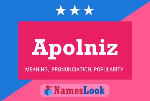 Apolniz Namensposter