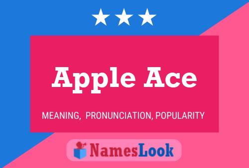 Apple Ace Namensposter