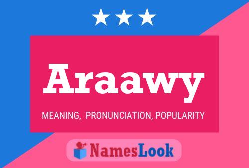 Araawy Namensposter