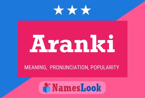 Aranki Namensposter