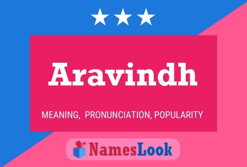 Aravindh Namensposter