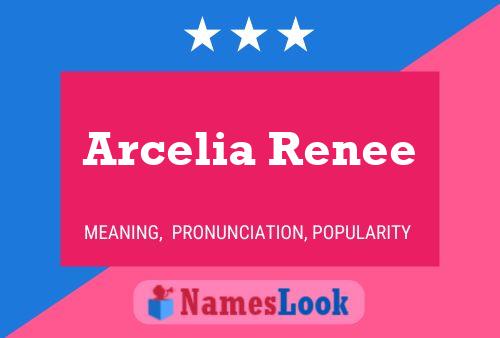 Arcelia Renee Namensposter