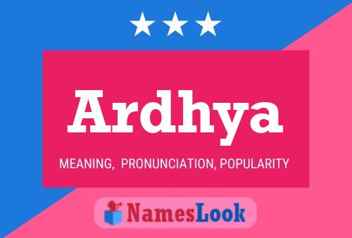 Ardhya Namensposter