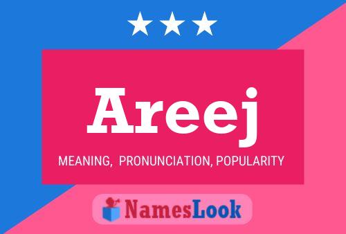 Areej Namensposter