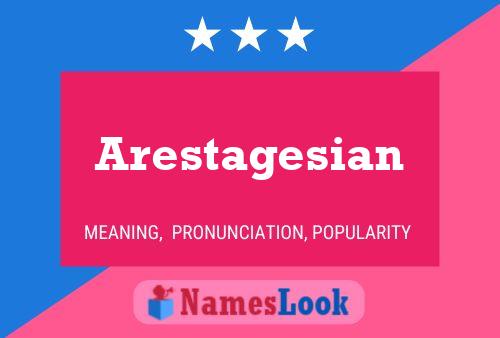 Arestagesian Namensposter