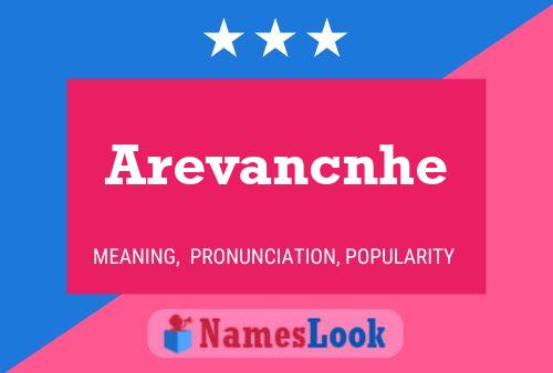 Arevancnhe Namensposter