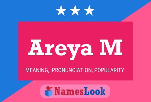 Areya M Namensposter