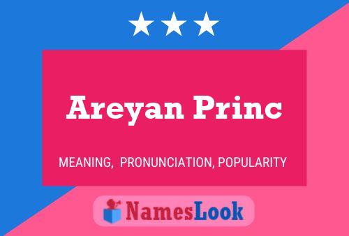 Areyan Princ Namensposter