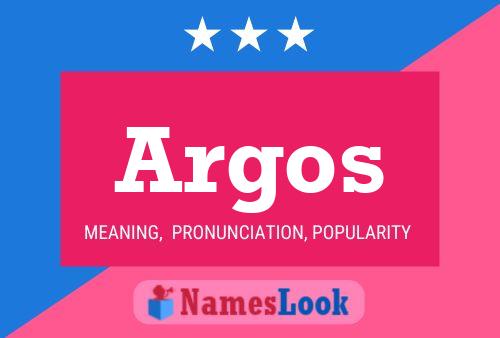 Argos Namensposter