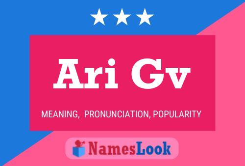 Ari Gv Namensposter