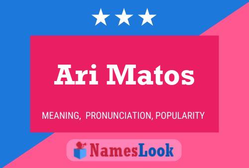 Ari Matos Namensposter