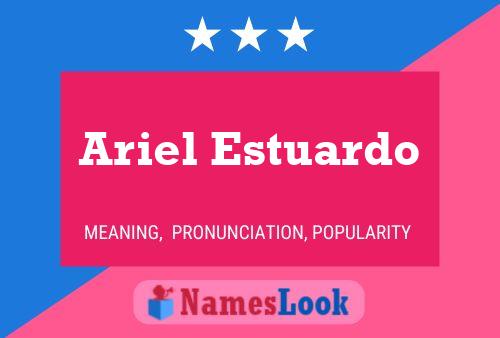 Ariel Estuardo Namensposter