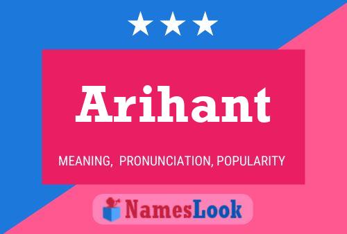 Arihant Namensposter