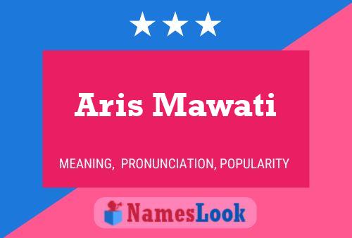 Aris Mawati Namensposter