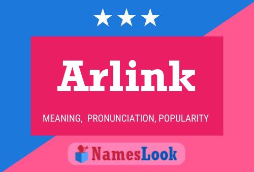 Arlink Namensposter