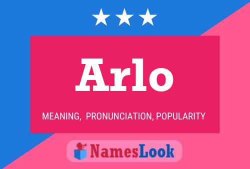 Arlo Namensposter