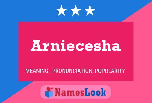 Arniecesha Namensposter