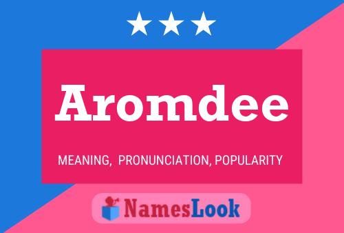 Aromdee Namensposter