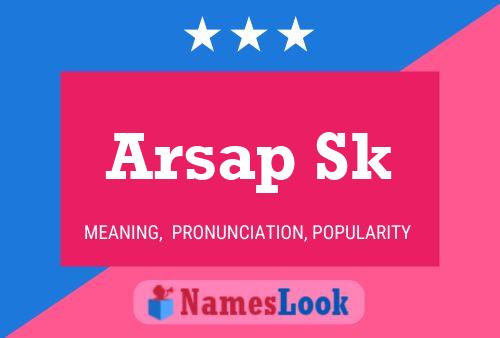 Arsap Sk Namensposter