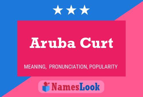 Aruba Curt Namensposter