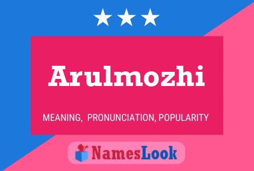 Arulmozhi Namensposter