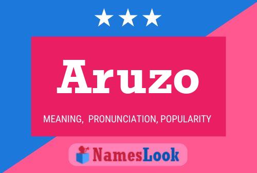 Aruzo Namensposter