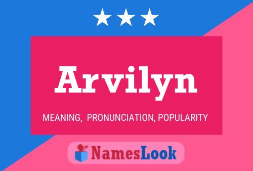 Arvilyn Namensposter