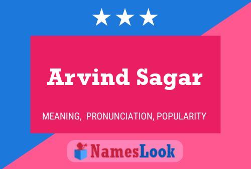 Arvind Sagar Namensposter