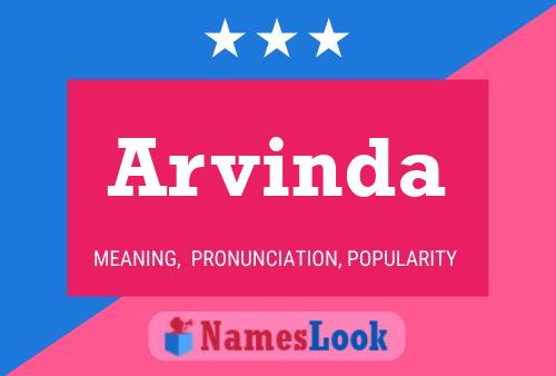 Arvinda Namensposter