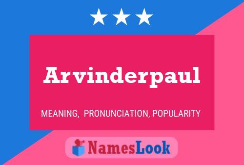 Arvinderpaul Namensposter