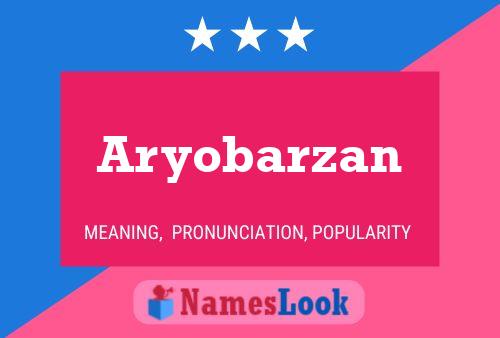 Aryobarzan Namensposter