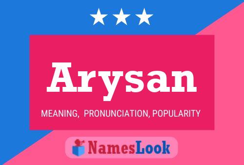 Arysan Namensposter