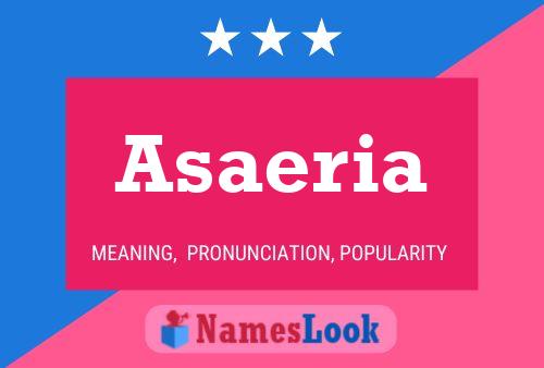 Asaeria Namensposter