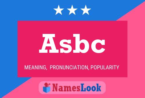 Asbc Namensposter