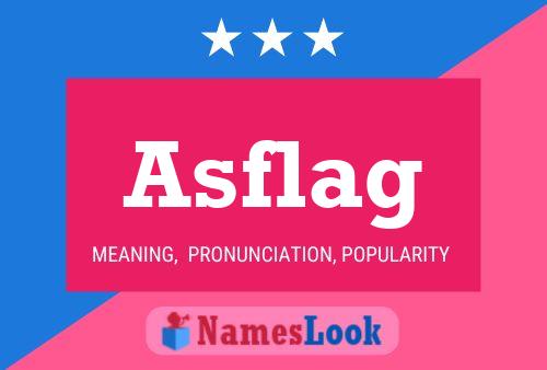 Asflag Namensposter