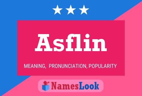 Asflin Namensposter